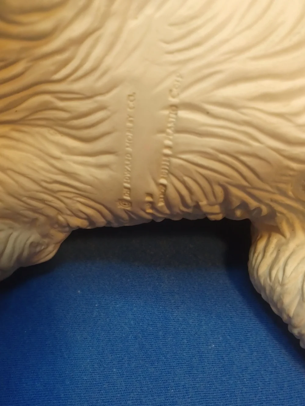 Vintage Edward Mobley Rubber Dog